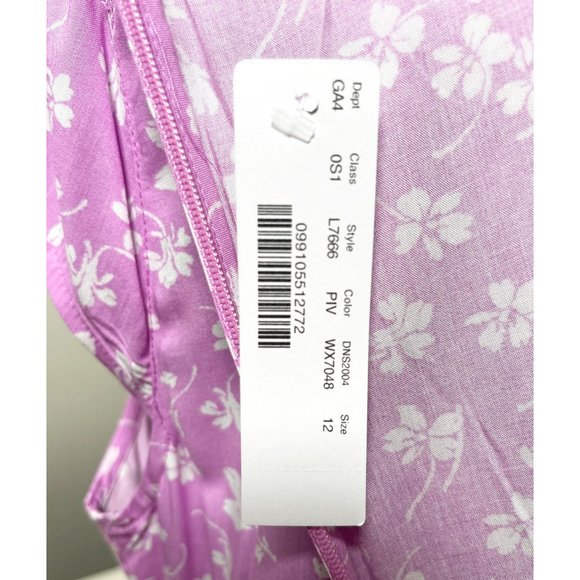 J Crew Pink Floral Print Dress - Picture 6 of 7